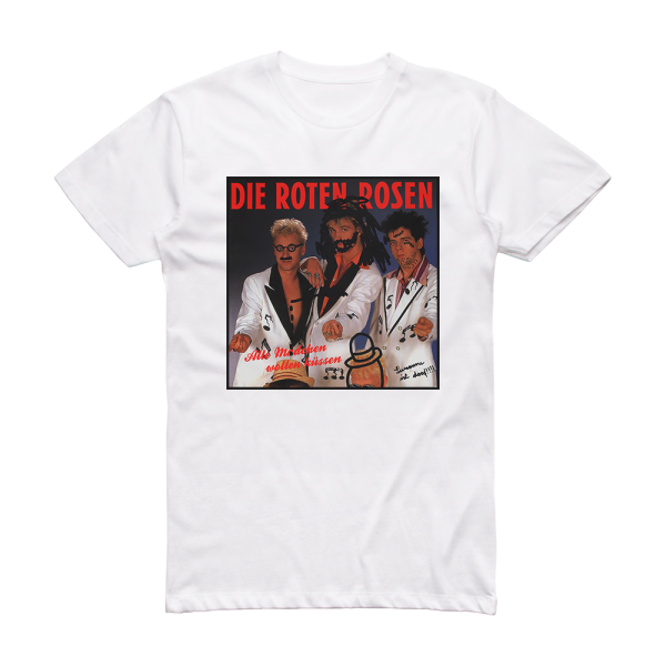 Die Toten Hosen Alle Mdchen Wollen Kssen Album Cover T-Shirt White