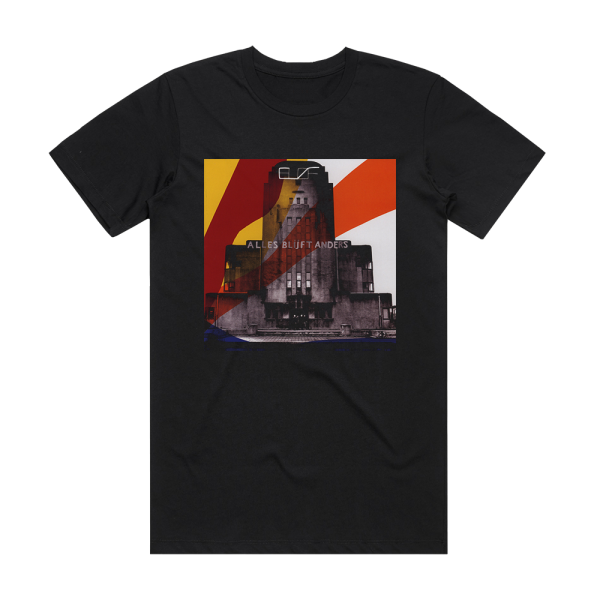 BLØF Alles Blijft Anders Album Cover T-Shirt Black