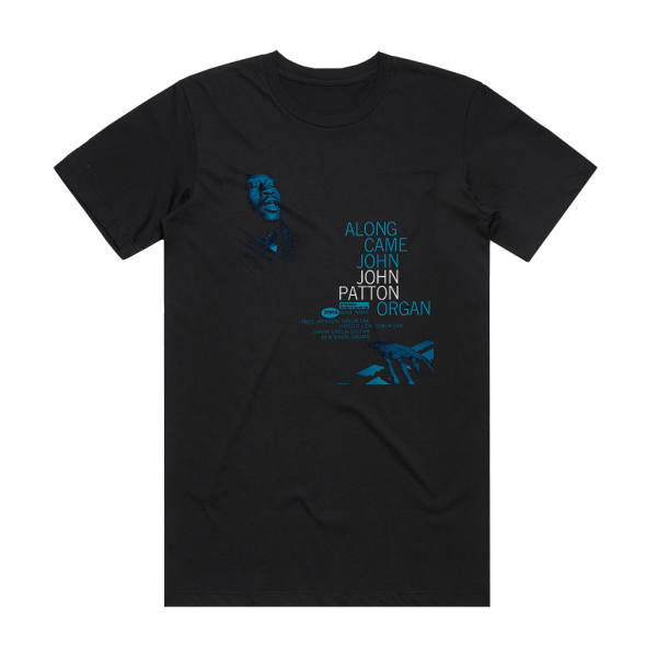 John Patton Along Came John Album Cover T-Shirt Black