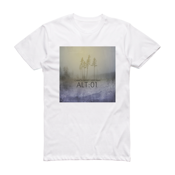 Carbon Based Lifeforms Alt01 Album Cover T-Shirt White