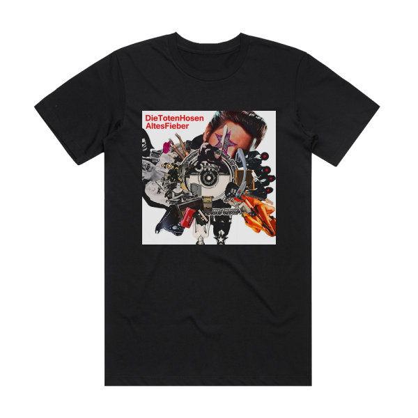 Die Toten Hosen Altes Fieber Album Cover T-Shirt Black