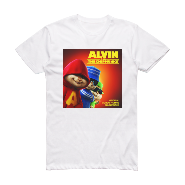 Christopher Lennertz Alvin And The Chipmunks Album Cover T-Shirt White