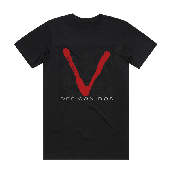 Def Con Dos Alzheimer Album Cover T-Shirt Black