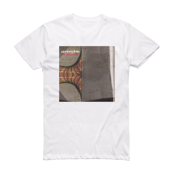 Amorphis Am Universum Album Cover T-Shirt White