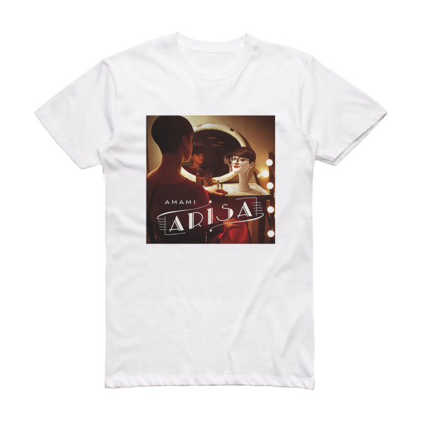 Arisa Amami Album Cover T-Shirt White