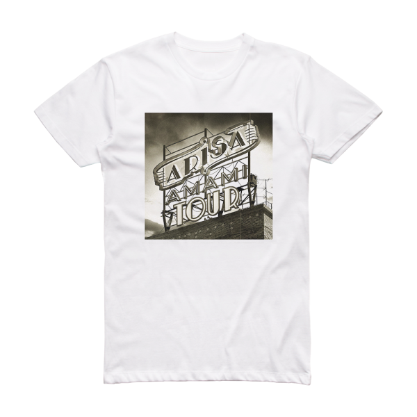 Arisa Amami Tour Album Cover T-Shirt White