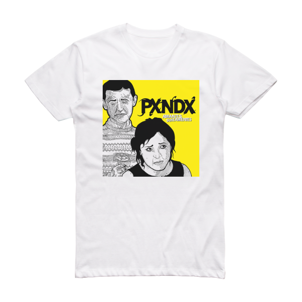 Panda Amantes Sunt Amentes Album Cover T-Shirt White