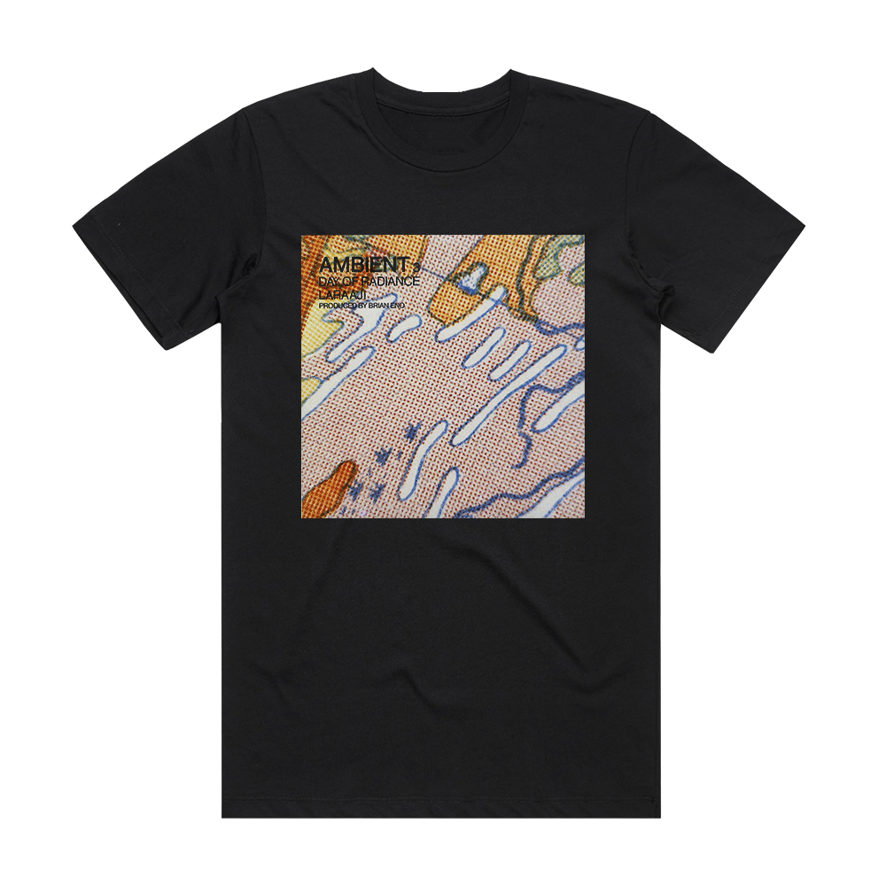 Laraaji Ambient 3 Day Of Radiance Album Cover T-Shirt Black