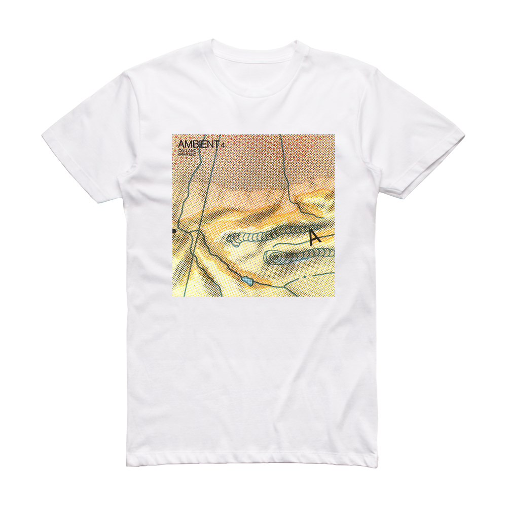 Brian Eno Ambient 4 On Land Album Cover T-Shirt White – ALBUM COVER T ...