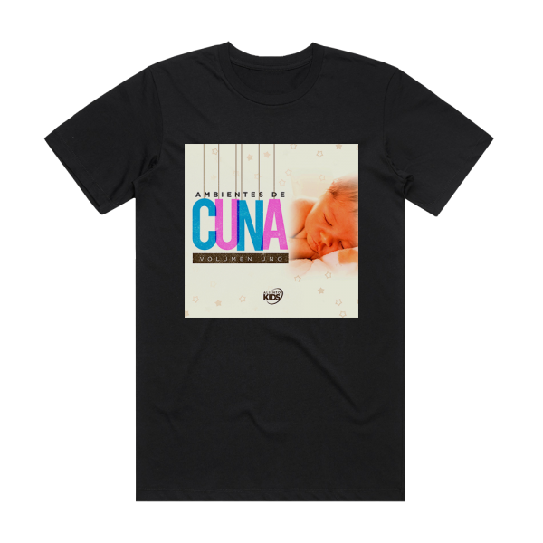 Marco Barrientos Ambientes De Cuna Vol 1 Album Cover T-Shirt Black