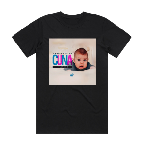 Marco Barrientos Ambientes De Cuna Vol 2 Album Cover T-Shirt Black