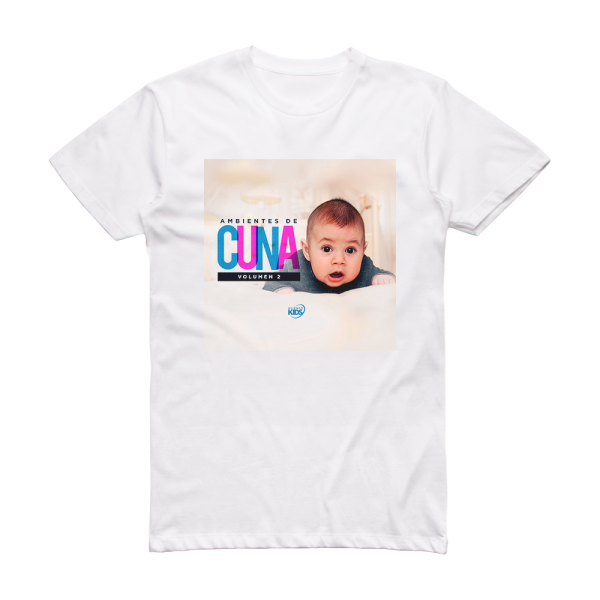 Marco Barrientos Ambientes De Cuna Vol 2 Album Cover T-Shirt White