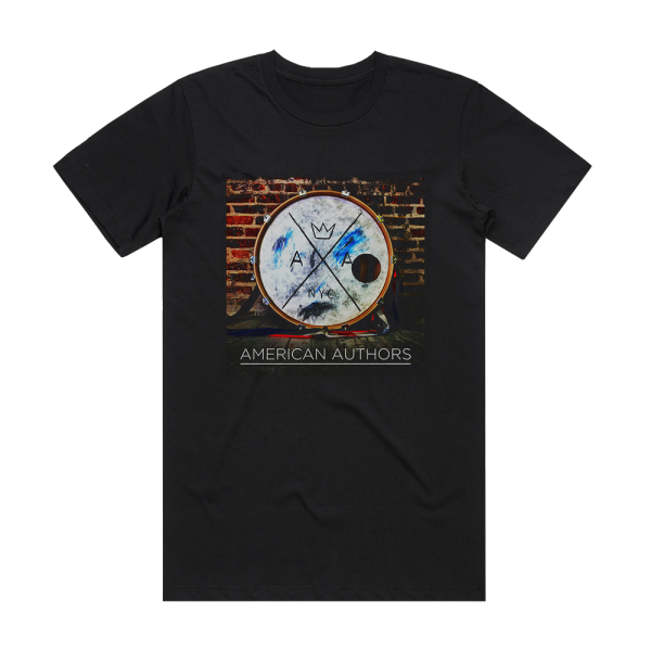 American Authors American Authors Album Cover T-Shirt Black