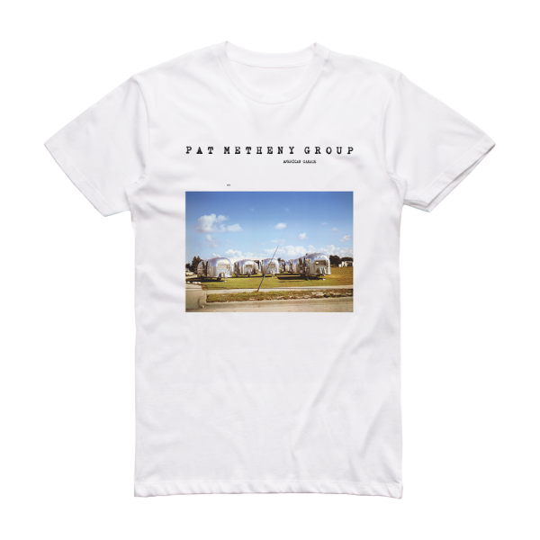 Pat Metheny Group American Garage Album Cover T-Shirt White