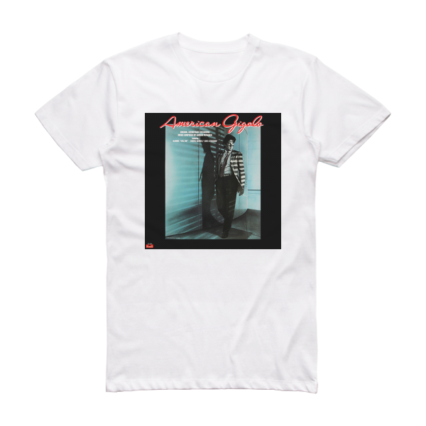 Giorgio Moroder American Gigolo Album Cover T-Shirt White