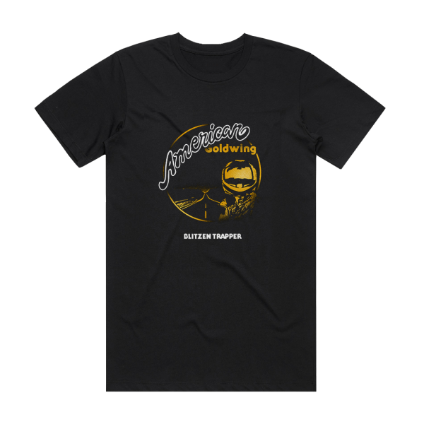 Blitzen Trapper American Goldwing Album Cover T-Shirt Black