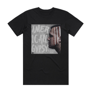 Alexander King American Gypsy Album Cover T-Shirt Black