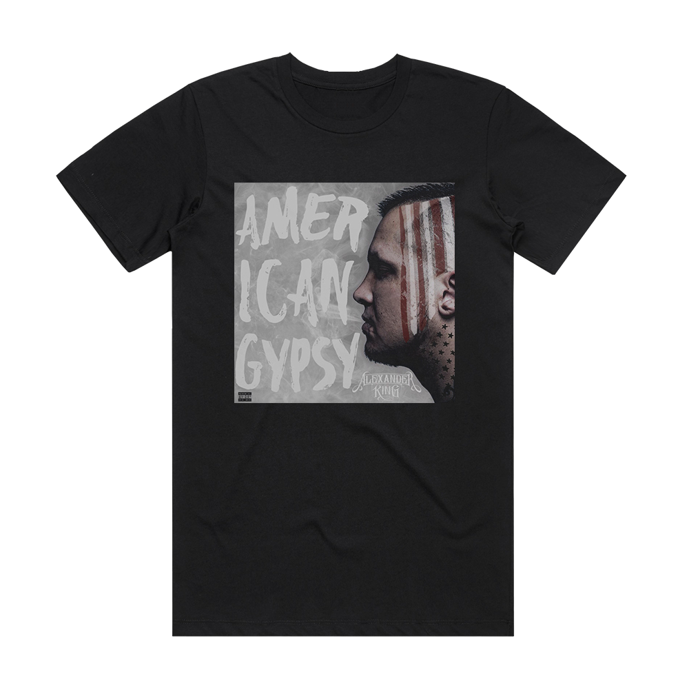 Alexander King American Gypsy Album Cover T-Shirt Black – ALBUM COVER T ...