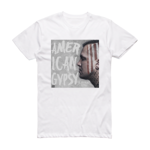 Alexander King American Gypsy Album Cover T-Shirt White