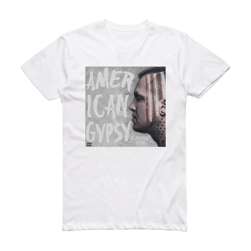 Alexander King American Gypsy Album Cover T-Shirt White – ALBUM COVER T ...