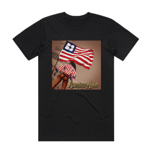 Bad Rabbits American Love Album Cover T-Shirt Black