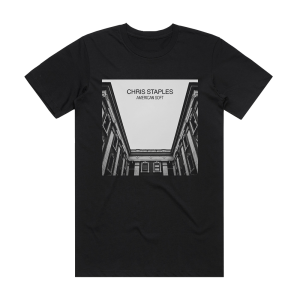 Chris Staples American Soft Album Cover T-Shirt Black
