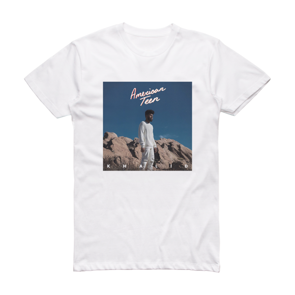 Khalid American Teen Album Cover T-Shirt White