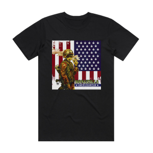 Bongzilla Amerijuanican Album Cover T-Shirt Black