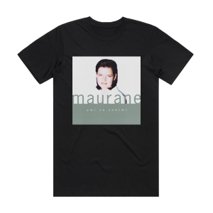 Maurane Ami Ou Ennemi Album Cover T-Shirt Black