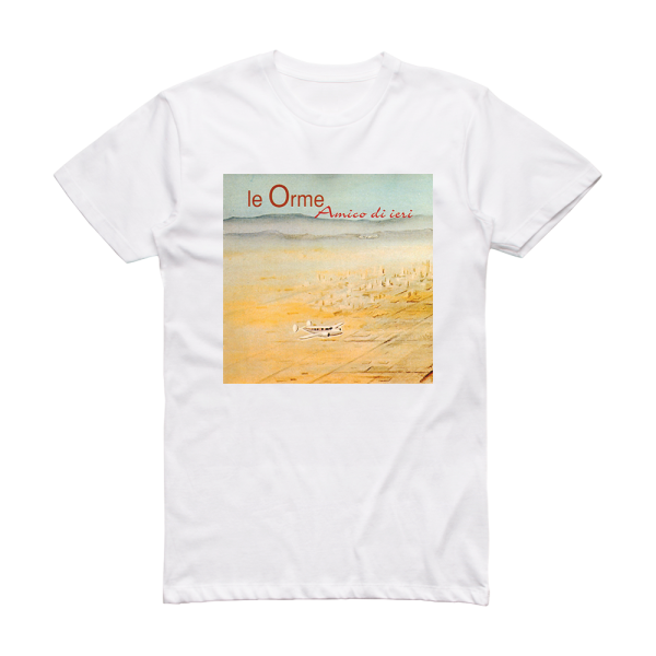 Le Orme Amico Di Ieri Album Cover T-Shirt White