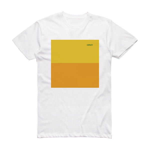 Gustavo Cerati Amor Amarillo Album Cover T-Shirt White