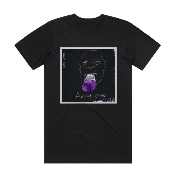 Loco Locass Amour Oral Album Cover T-Shirt Black