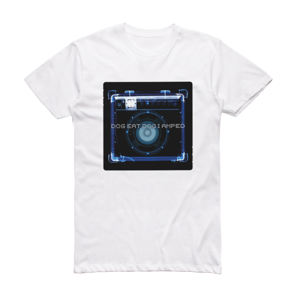 Dog Eat Dog Amped Album Cover T-Shirt White