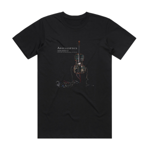 Apocalyptica Amplified A Decade Of Reinventing The Cello Album Cover T-Shirt Black
