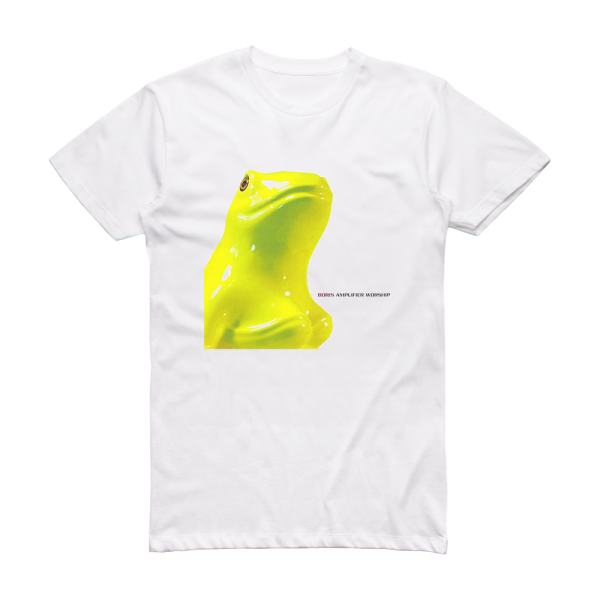 Boris Amplifier Worship Album Cover T-Shirt White