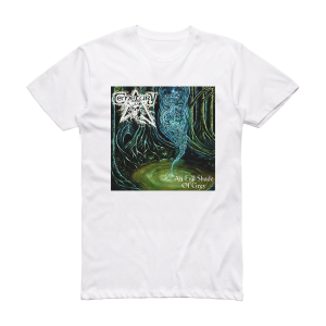 Cemetary An Evil Shade Of Grey Album Cover T-Shirt White