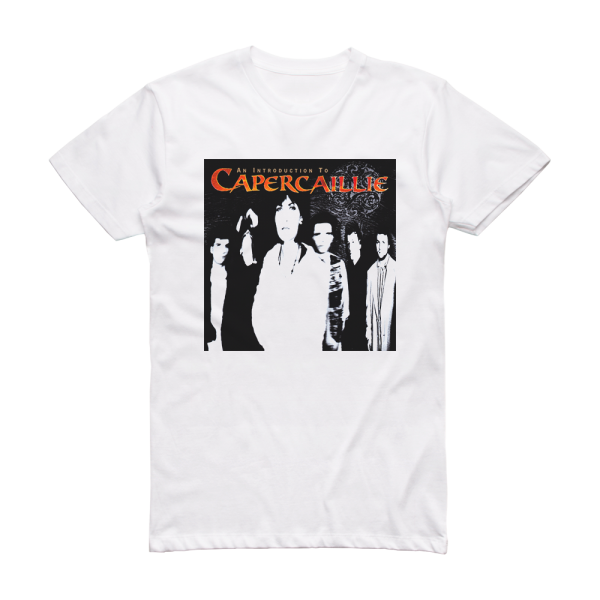 Capercaillie An Introduction To Capercaillie Album Cover T-Shirt White