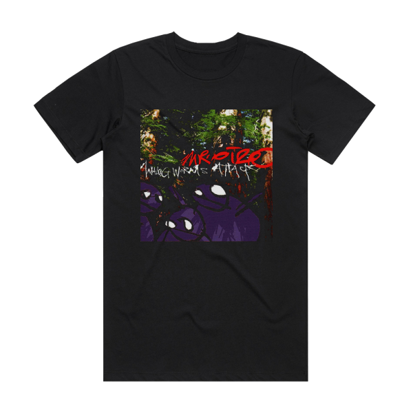 Mr Oizo Analog Worms Attack Album Cover T-Shirt Black