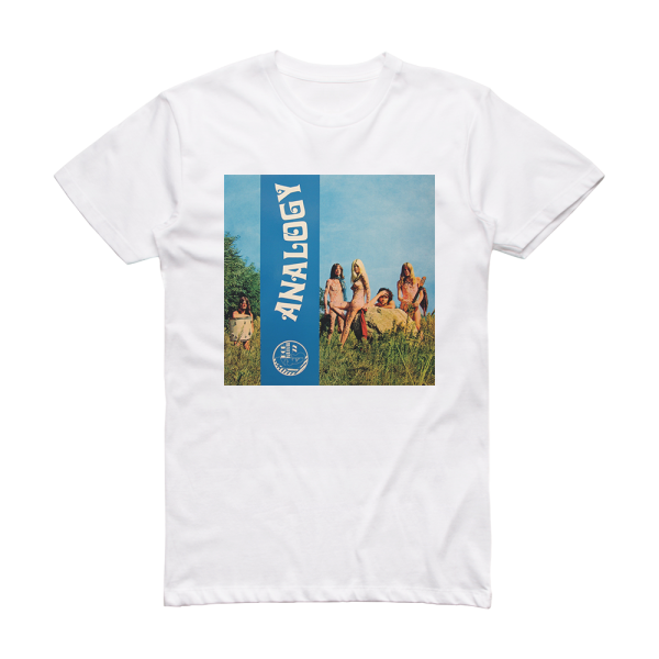 Analogy Analogy Album Cover T-Shirt White