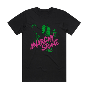 ANARCHY STONE Anarchy Stone Album Cover T-Shirt Black