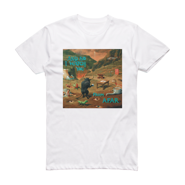 And So I Watch You From Afar And So I Watch You From Afar Album Cover T-Shirt White