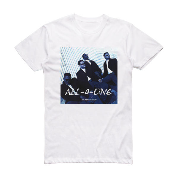 All-4-One And The Music Speaks Album Cover T-Shirt White