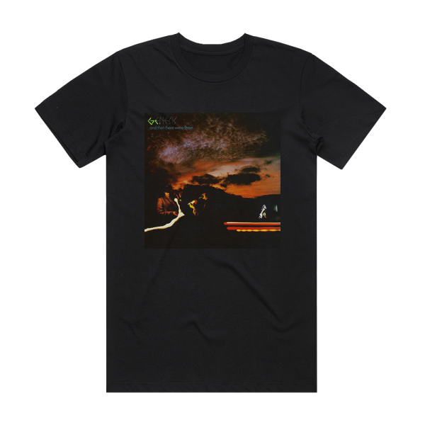 Genesis And Then There Were Three Album Cover T-Shirt Black