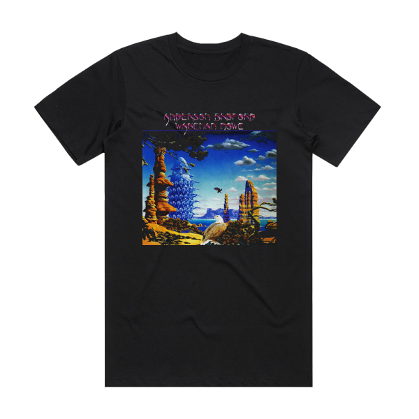 Anderson Bruford Wakeman Howe Anderson Bruford Wakeman Howe 1 Album Cover T-Shirt Black