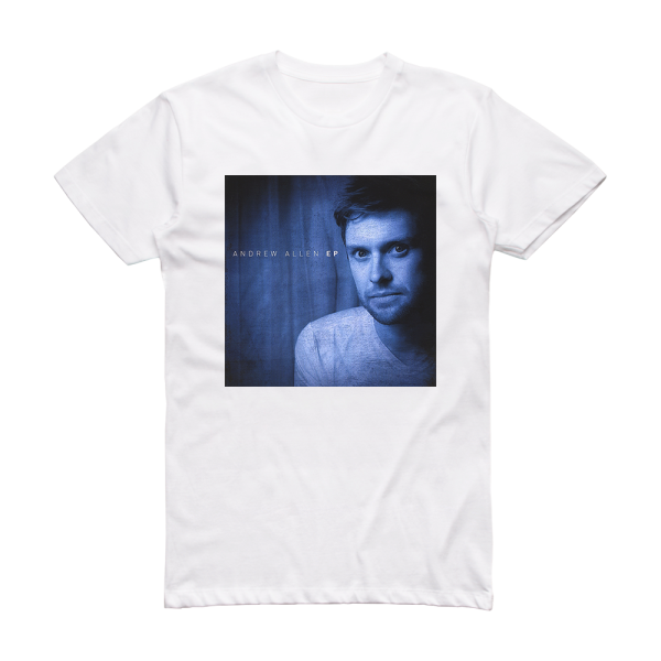 Andrew Allen Andrew Allen Album Cover T-Shirt White