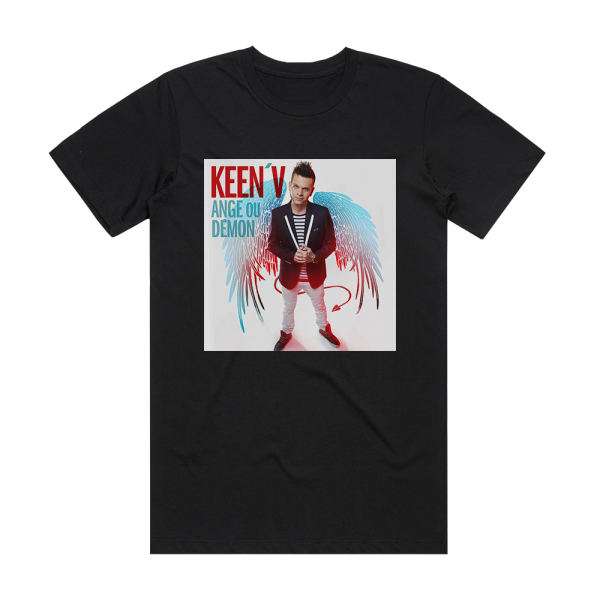 KeenV Ange Ou Dmon Album Cover T-Shirt Black