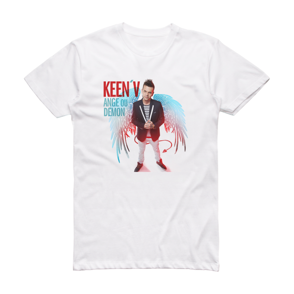 KeenV Ange Ou Dmon Album Cover T-Shirt White