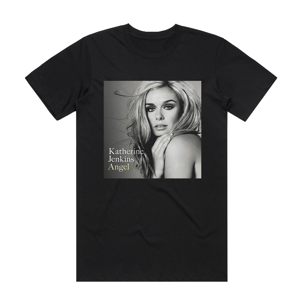 Katherine Jenkins Angel Album Cover T-Shirt Black – ALBUM COVER T-SHIRTS