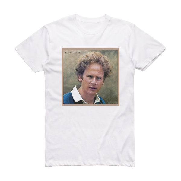 Art Garfunkel Angel Clare Album Cover T-Shirt White