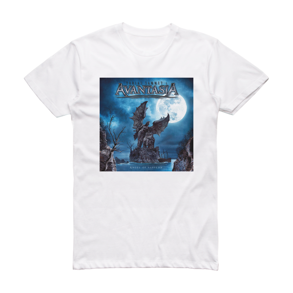 Avantasia Angel Of Babylon Album Cover T-Shirt White